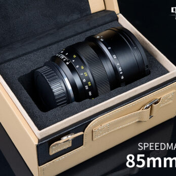 (客訂商品)中一光學SPEEDMASTER 85mm F1.2 EOS EF mount 相機 全片幅單眼鏡頭 大光圈人像鏡